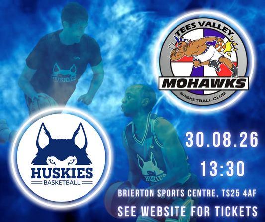 CHILD TICKET - HUSKIES V TEES VALLEY MOHAWKS 30.8.26