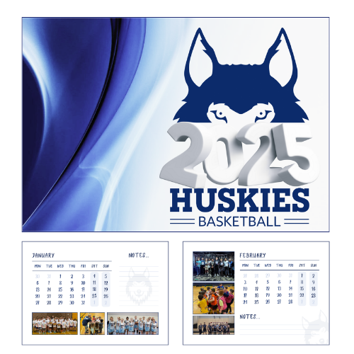 Huskies Calendar 2025